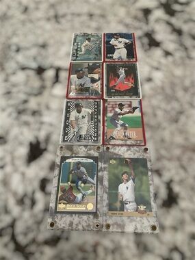 Derek Jeter Rookie Baseball Card Collection New York Yankees Topps - Multi-Color